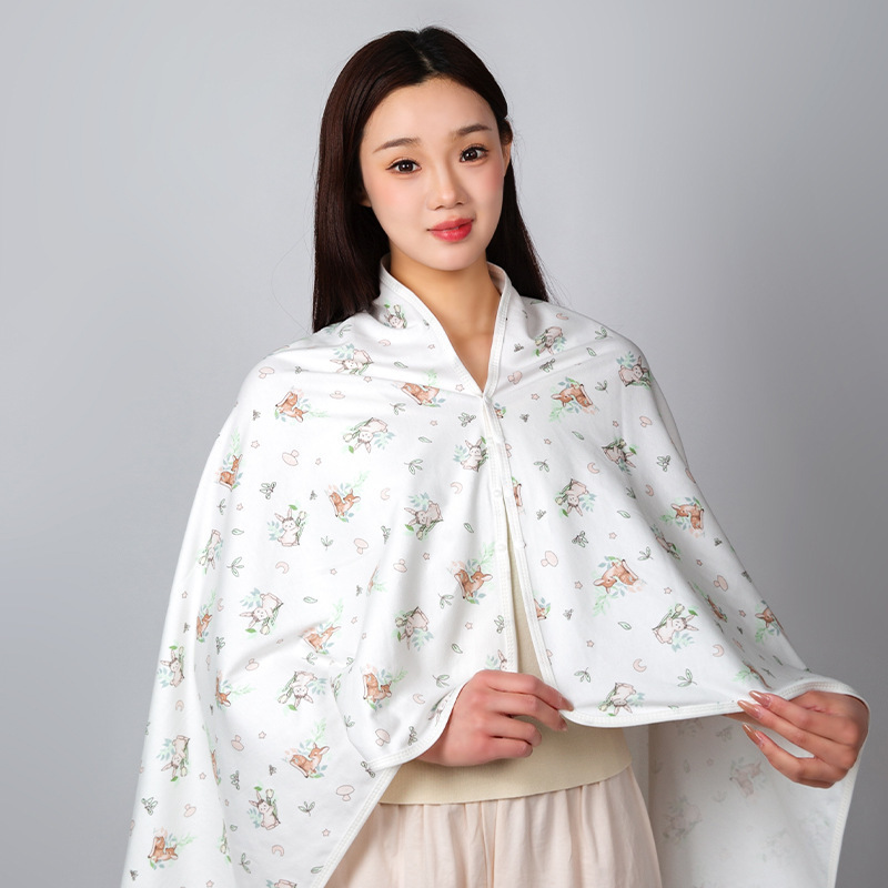 産婦月子ストール妊婦産後授乳防寒肩口マント式多機能オフィスマント|undefined