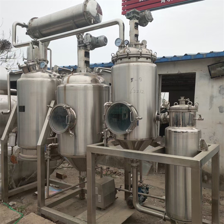 现货供应二手浓缩蒸发器 二手300升5000升电加热浓缩挥发器