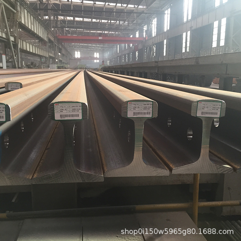 泓洛钢轨 值得信赖 38kg重轨现货 库存充足