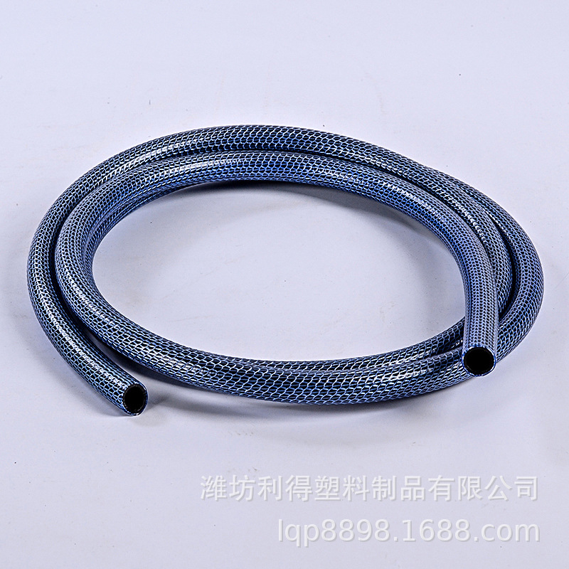 厂家供应大棚水管pvc透明纤维软管 柔软防冻耐压花园洗车蛇皮水管