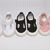 22 Spring and autumn season Children Velcro children canvas shoe Korean Edition leisure time soft sole Boy girl gym shoes wholesale