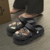 Hole shoes [Baby Princess] black
