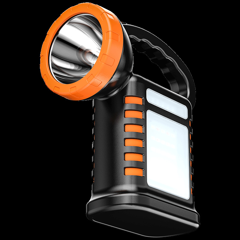 Nueva lámpara portátil multifuncional linterna de luz alta carga solar al aire libre iluminación LED luz portátil