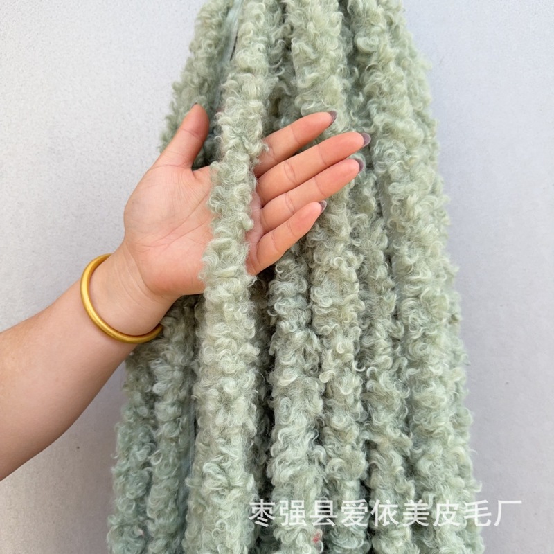 クロスボーダー模造羊カーリングストリップ衣類靴と帽子手作り DIY 人工毛レースアクセサリークリスマス装飾ぬいぐるみストリップ|undefined