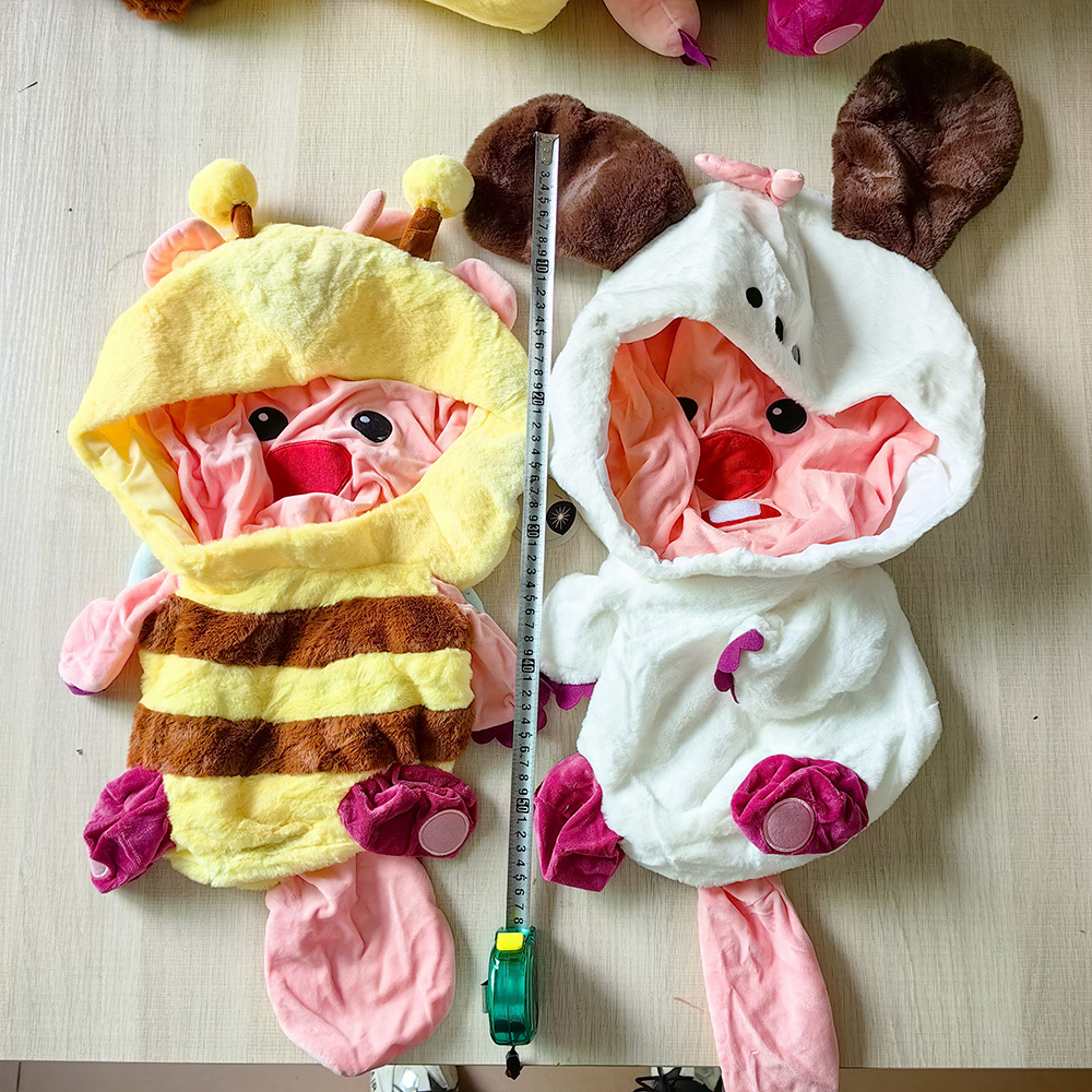 Fábrica directa de juguetes de peluche, cubierta de cuero, cubierta de cuero semiacabada, muñecas sin relleno transfronterizas en el extranjero