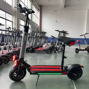 11inch Off-Road Scooter Electric Scooter Foldable Bicycle Adult Travel Commuting Dual Drive Scooter