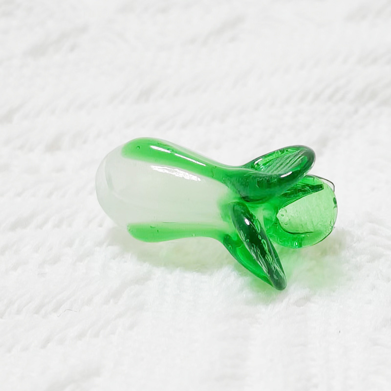 スルーホールエメラルドキャベツガラスビーズルースビーズクリスタルビーズ diy ジュエリーアクセサリーブレスレット素材ビーズブレスレット|undefined