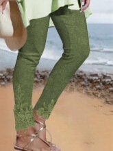 E 22231 Lace Leggings Thin Summer ��˿��׿� �羳ŷ��