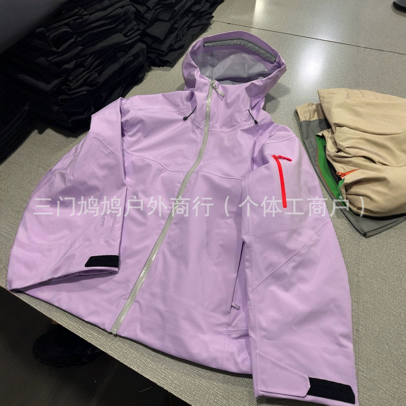 【With Soul】Taizhou Niaojia New Jacket Model Sier Rattlesnake Hardshell Outdoor Jacket for Women