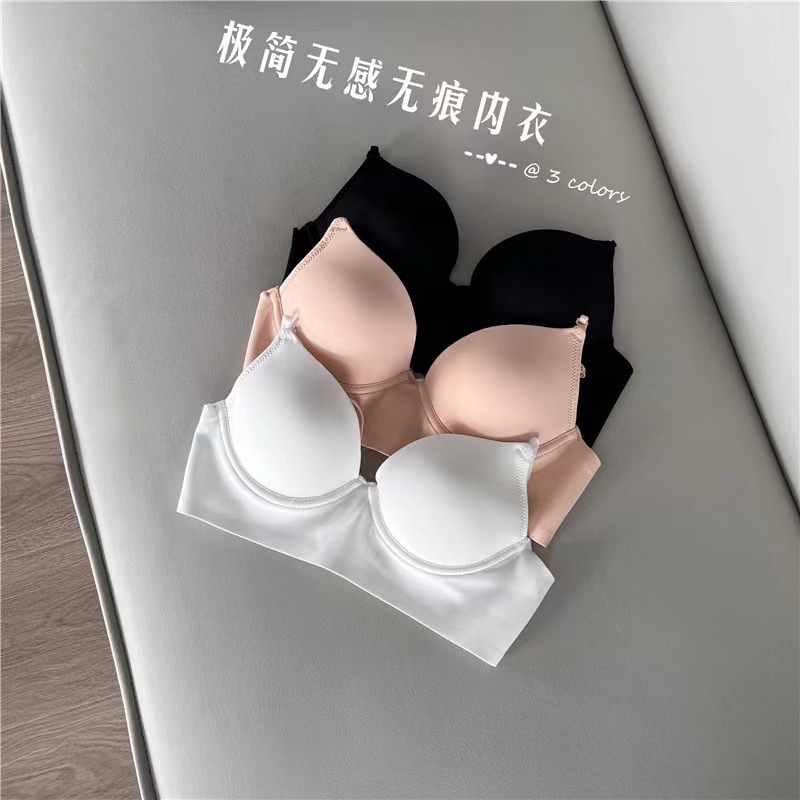 Venta directa de fábrica Comercio electrónico transfronterizo Sudeste de Asia, Vietnam, Tailandia, ropa interior de mujer reunida, hermosa espalda, anillo de acero suave, leche auxiliar