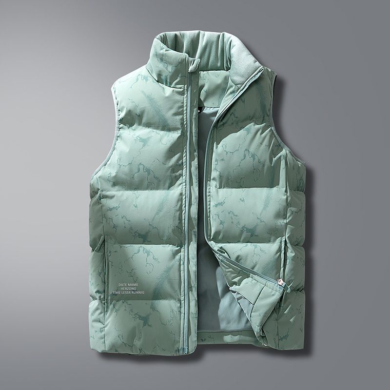 Otoño e Invierno pareja abajo chaleco collar caliente chaleco hombres más tamaño chaleco casual hombres y mujeres del mismo estilo fábrica al por mayor