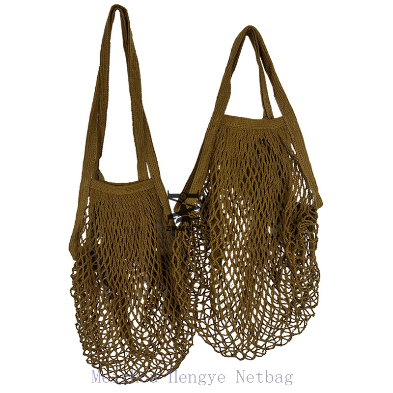 Bolsa de malla de almacenamiento de frutas y verduras de cocina bolsa de artículos diversos bolsa colgante bolsa de compras tejida de gran capacidad bolsa de malla hueca portátil transpirable