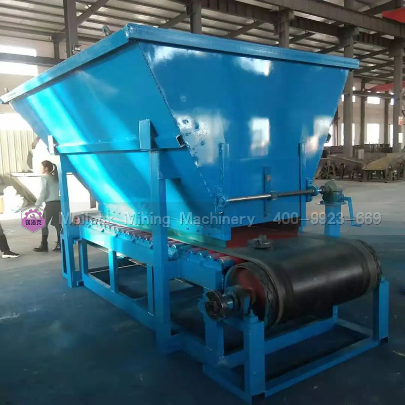 内蒙古皮带喂料机 烘干设备配套自动喂料机 耐高温输送带可18吉林