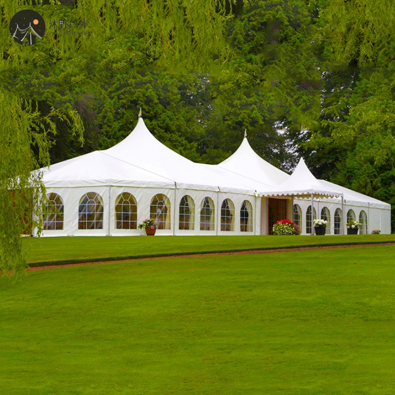 Muye gran exposición al aire libre celebraciones de aleación de aluminio montaje cabina de bodas tienda de almacenamiento de aleación de aluminio