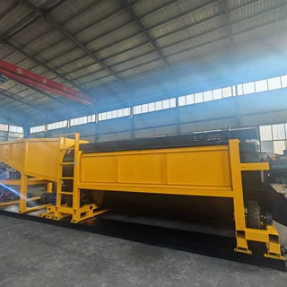200 吨 / 时沙金洗选生产线Trommel Screen Gold Washing Plant