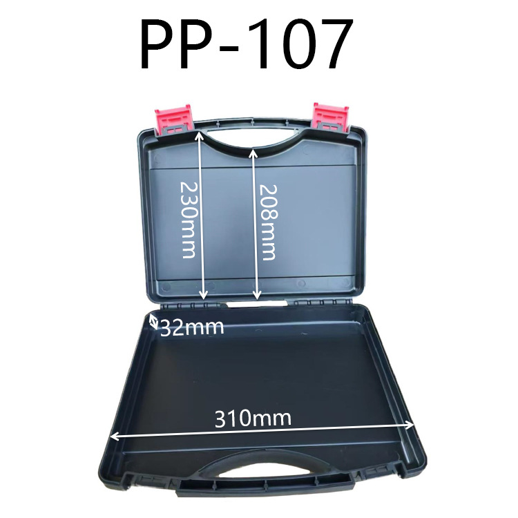 PP-107 320*260*70  검정색  예,
