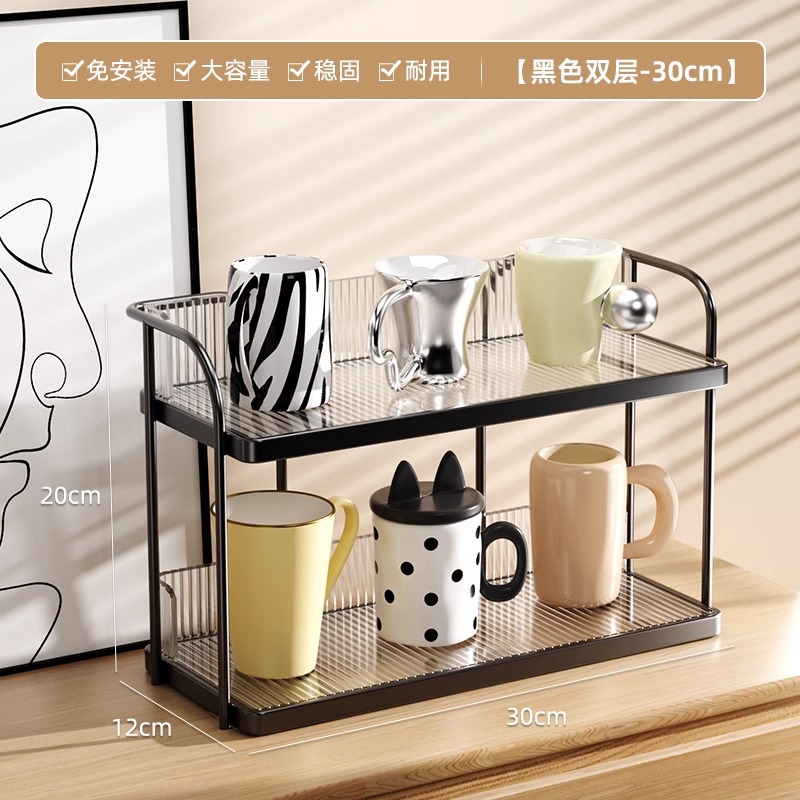 Estante de escritorio acrílico inodoro inodoro inodoro lavabo estante de almacenamiento cosméticos sala de estar caja de almacenamiento