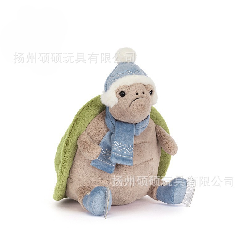 Skiing turtle 28cm