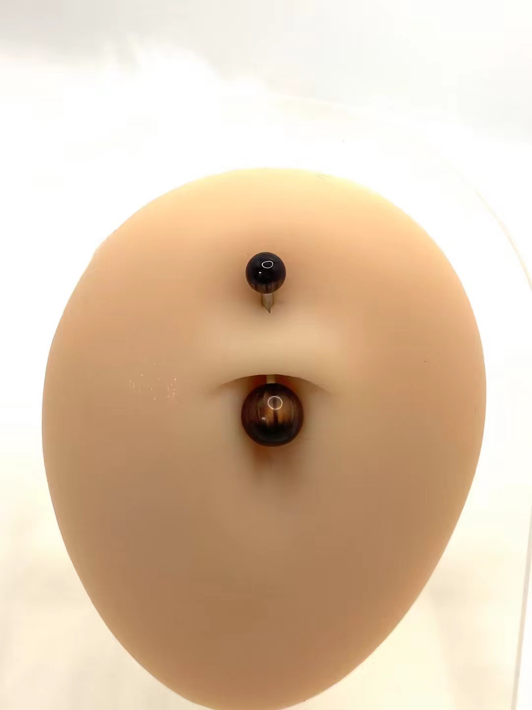 Classic Zircon Cat-eye Navel Ring Piercing For Elegant Style_voghion.com
