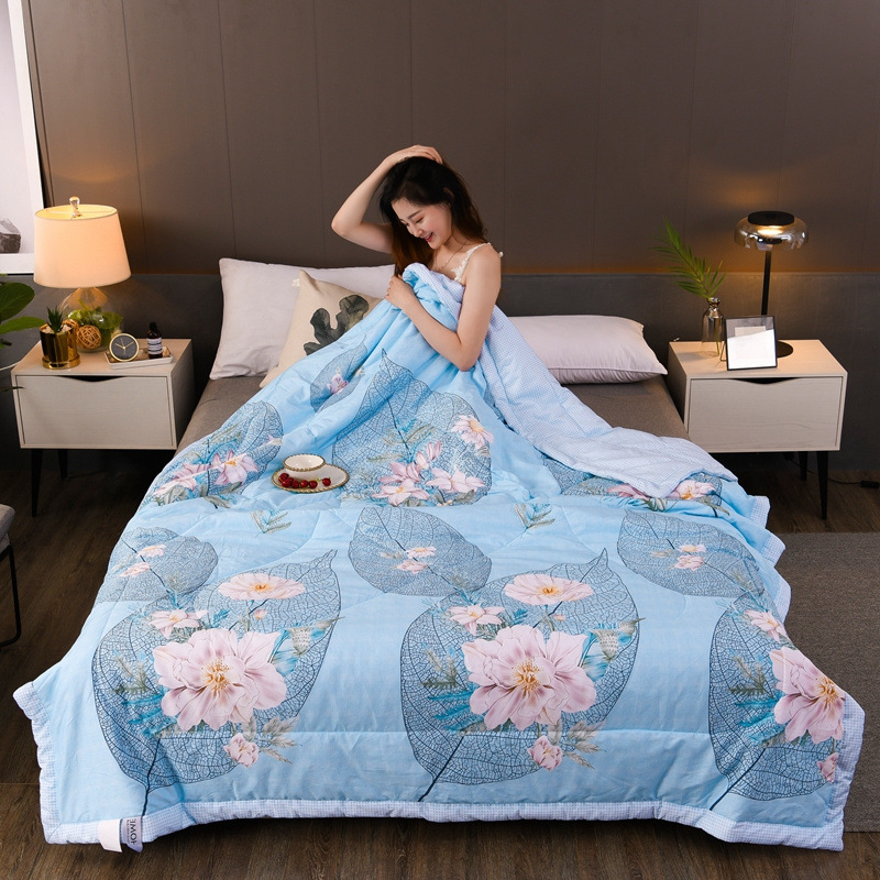summer Twill Cotton quilt Single Summer Quilt pure cotton summer quilt dormitory The bed Supplies One piece On behalf of