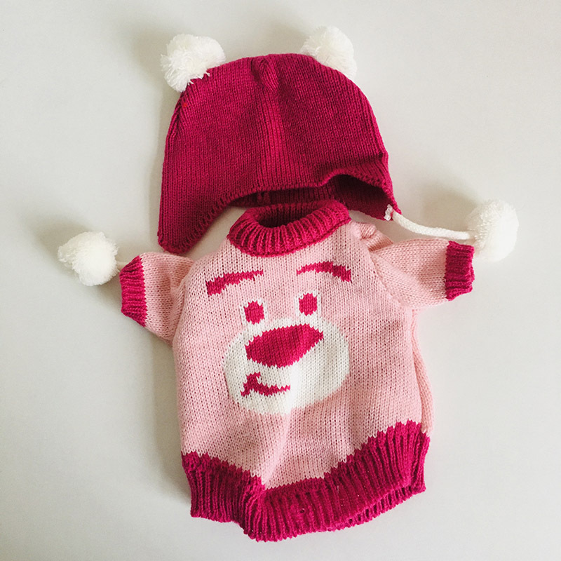 No. s Beier Lulu ropa 30cm conjunto oso muñeca ropa hecha a mano oso de peluche muñeca regalo para niñas