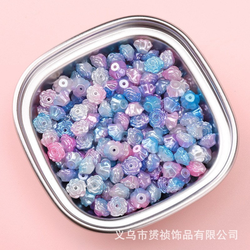ABS パールフラワービーズアクセサリーペンダント手作り diy ブレスレットネックレスイヤリングジュエリー材料アクセサリー|undefined