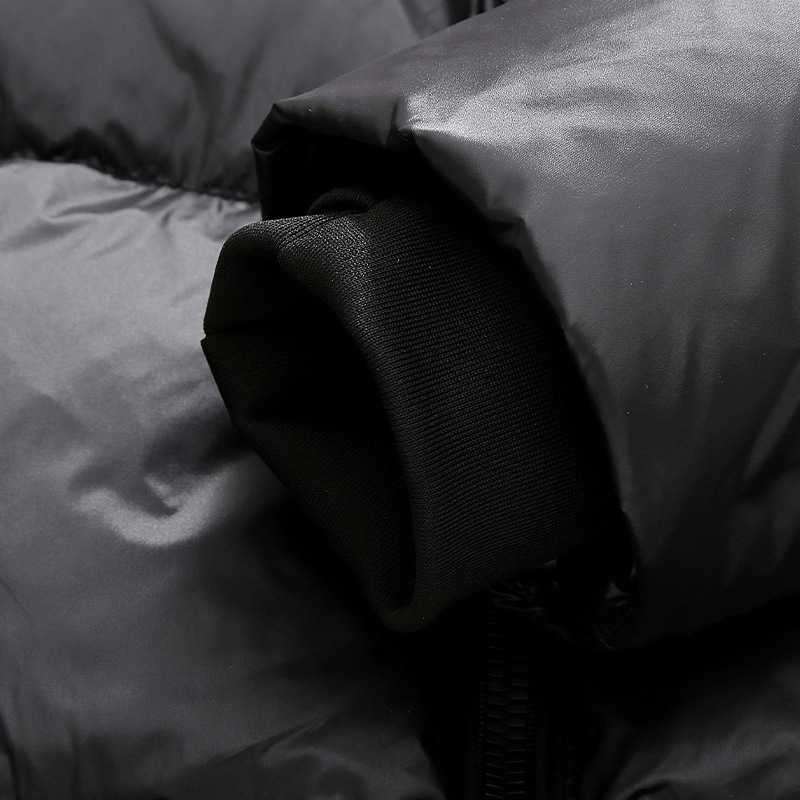 Chaqueta acolchada de algodón negro y dorado transfronteriza chaqueta acolchada de algodón de invierno para hombres jóvenes y de mediana edad más abrigo de talla gruesa chaqueta acolchada de algodón al por mayor