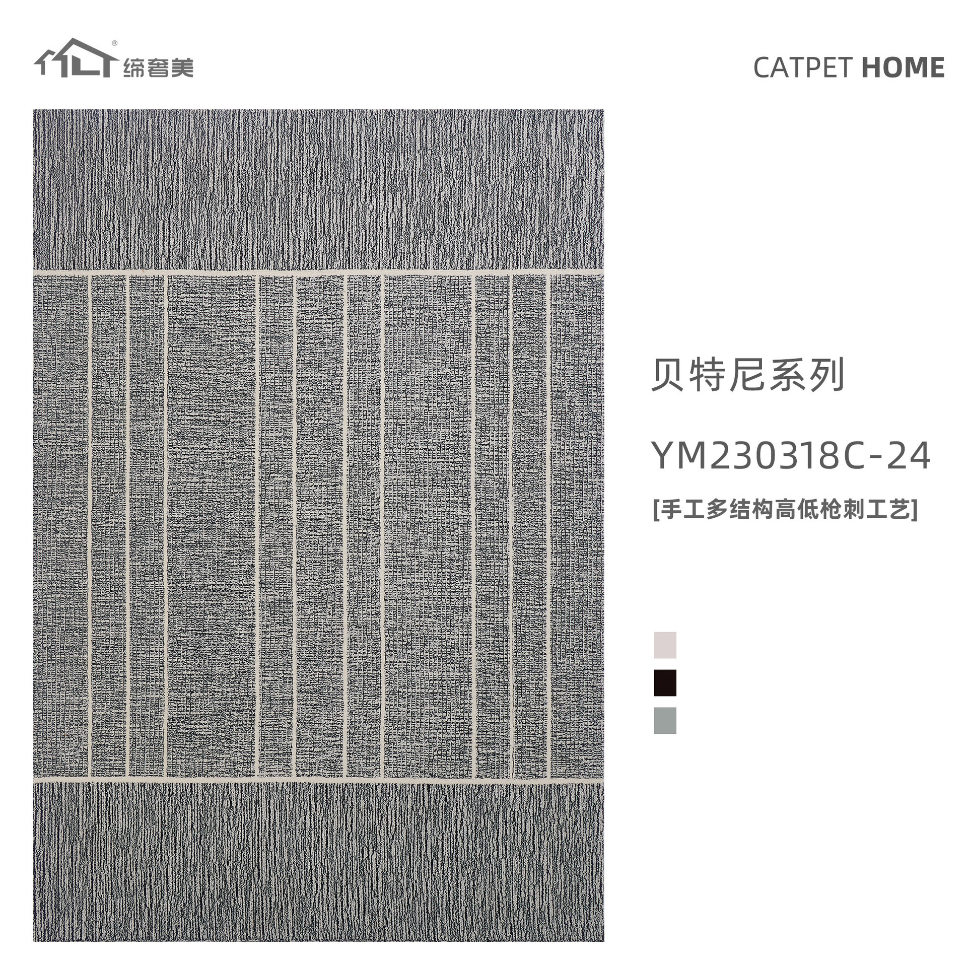 Alfombras tejidas a mano sala de estar lana alfombras de estudio resistente a la suciedad fácil de cuidar alfombras de dormitorio de gran área de villa de lujo