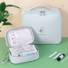 医療バッグ 薬収納ボックス 薬箱 布製医療用品予備救急箱 薬箱 薬箱 医療収納