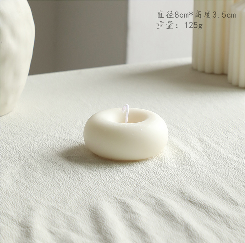 Nórdico simple viento blanco atmósfera sensación de guasa de aroma regalo de mano geometría decoración del hogar adornos transfronterizos