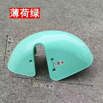 Electric vehicle fender – vehicle fender - no-5-plastic-front-mudguard-mint-green-300-8