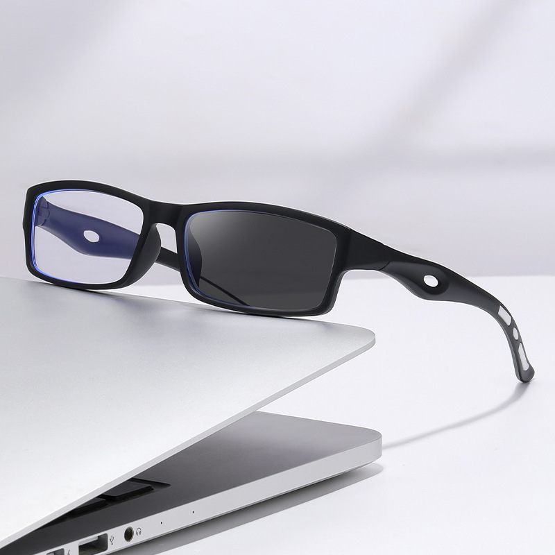 Sensor de luz decolor zoom automático de doble propósito gafas de presbyopia TR anti-luz azul gafas de presbyopia multifocal