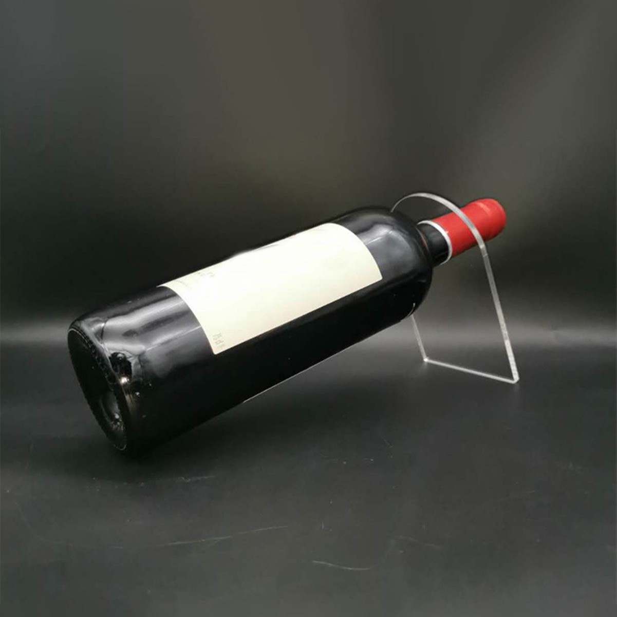 亚克力透明酒托葡萄酒支架红酒展示架洋酒托工厂现货展示支托架