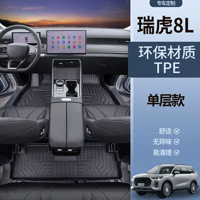 Suitable for Cadillac Xt5 Floor Mats Surrounding 16-25 Xt5 Interior Tpe Car Floor Mats Trunk Mats (Universal Foot Pad) - tpe-door-sill-mats-cadillac-xt5-16-24-models