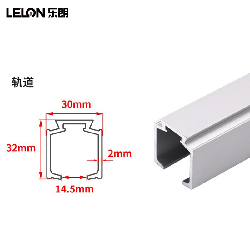 Hidráulica de doble varilla de puerta de madera bidireccional polea puerta corredera oculta puerta corredera silenciosa polea de elevación carril deslizante accesorios de hardware