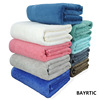 Plain colour Dyed Bath towel goods in stock wholesale thickening enlarge soft water uptake Shower Room pure cotton Bath towel