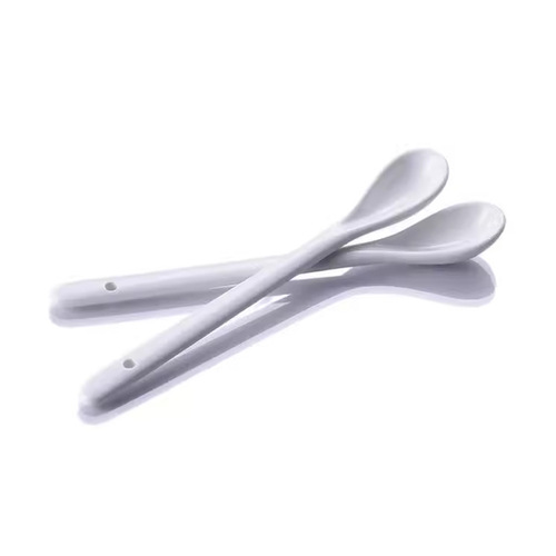 16.5CM ceramic coffee spoon stirring spoon small porcelain spoon small soup spoon small spoon