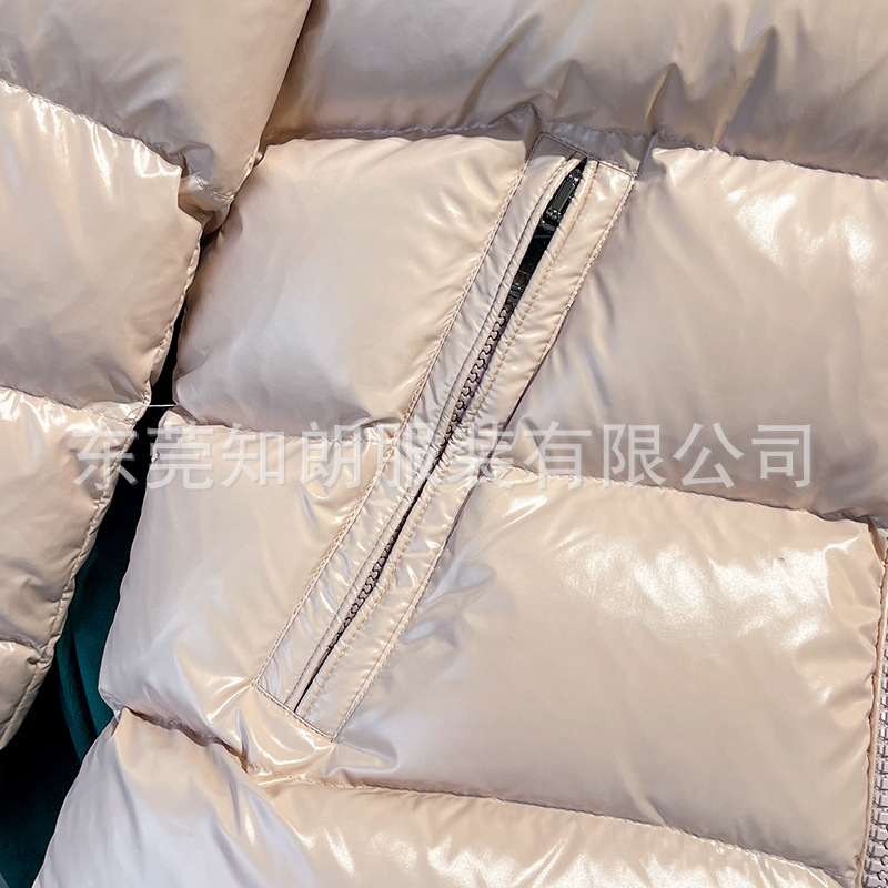 九江 m蒙家羽绒服女冬季短款潮牌加厚连帽鹅绒高版本2025必蒙口|undefined