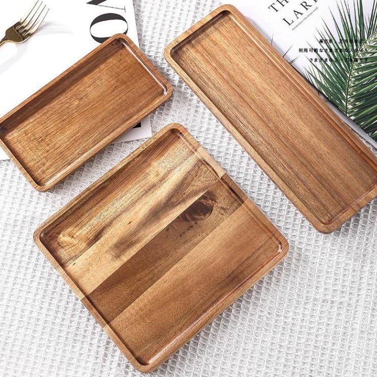 Paleta de madera maciza de Acacia