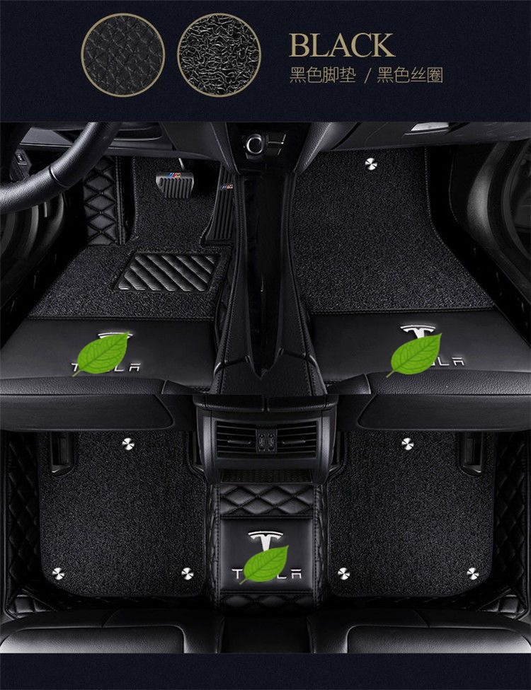 Suitable for Tesla Model Y floor mats, Tesla MODEL 3 MODEL S full-coverage car floor mats