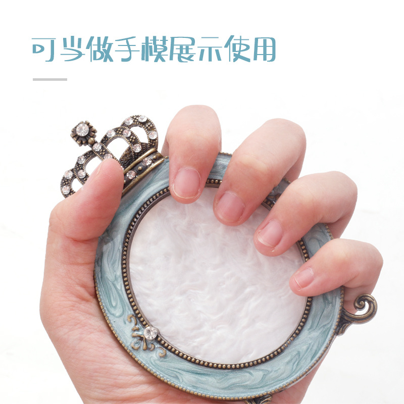 Internet popularidad en el marco de exposición de la corona paleta nuevo retro corona cubierta tablero de exposición