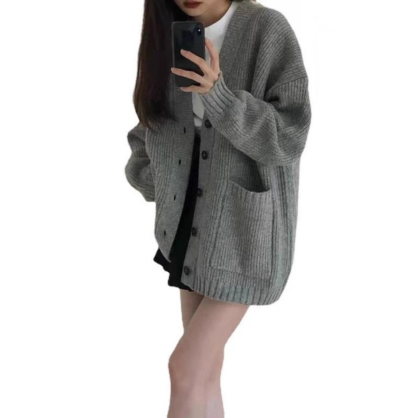 Colored autumn Japanese sweater