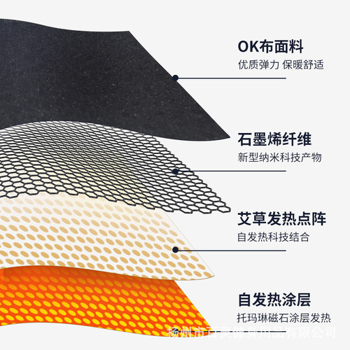 Graphene moxibustion wristband thumb wrap adult breathable tendon sheath to keep warm, cold and windproof joint protective sleeve hand guard
