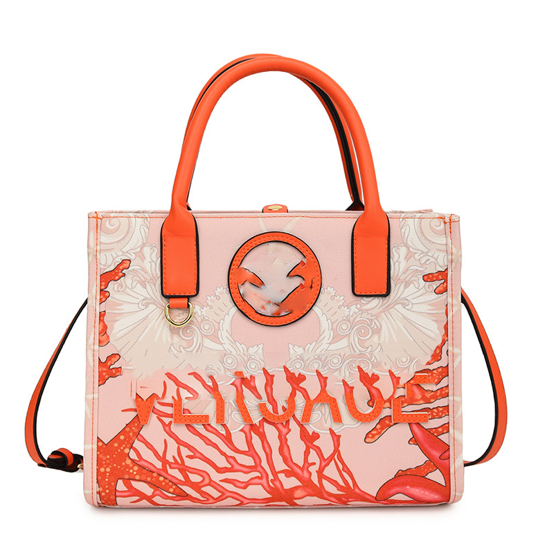 Bolsos bordados de gran capacidad para damas 2025 nuevo estilo de moda de alta calidad bolso de hombro de todo fósforo bolso transfronterizo portátil