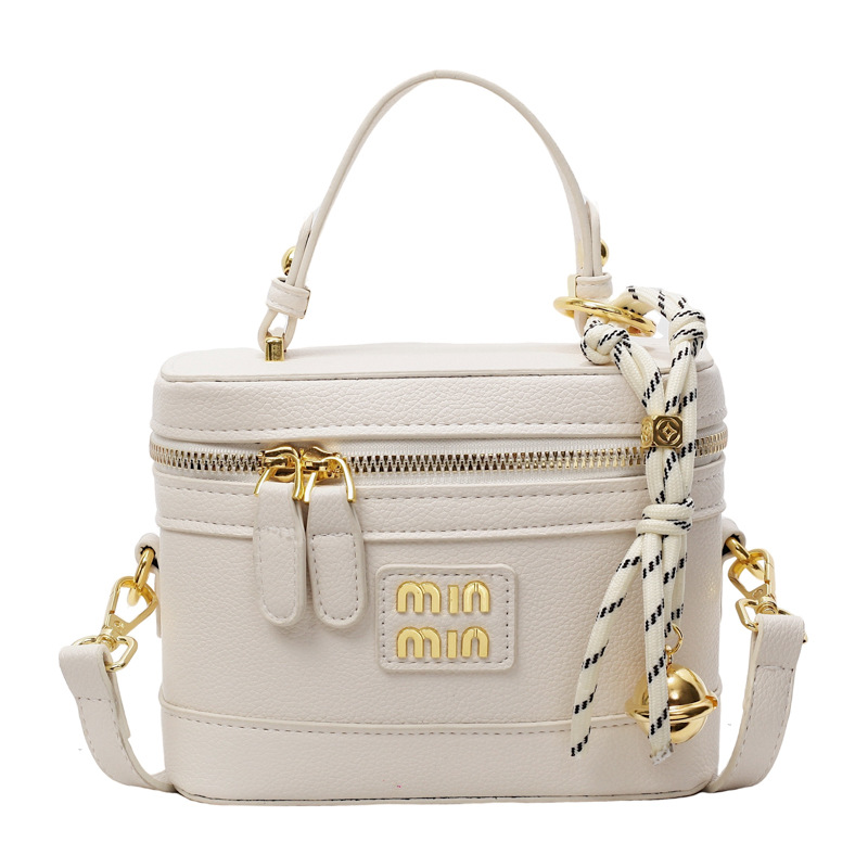 Caja portátil de alta gama transfronteriza pequeña bolsa cuadrada mujer 2025 nueva moda coreana bolso de mensajero de un solo hombro