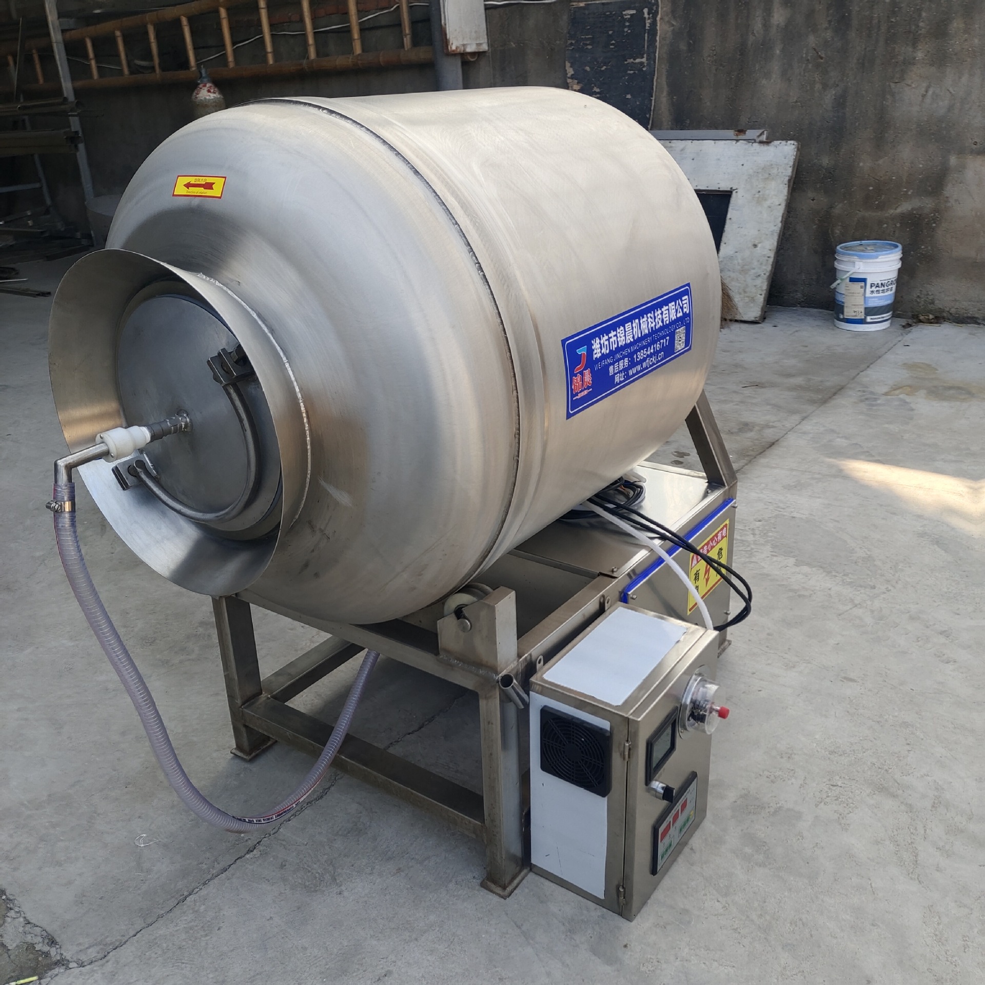 Pequeña máquina de amasado al vacío máquina de marinado comercial pollo frito Sichuan Xiang sauce máquina de marinado al vacío equipo de marinado comercial