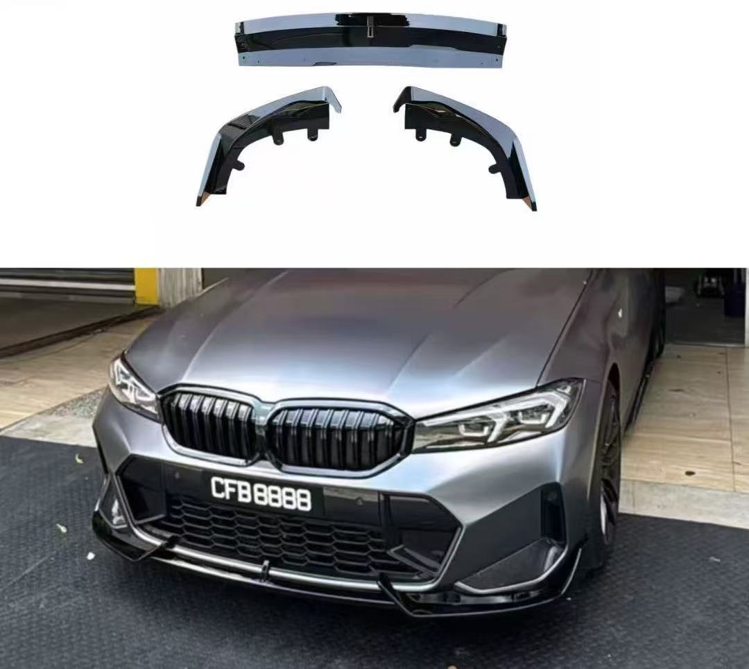 Suitable for Bmw 3 Series Lci Carbon Fiber Front Lip G20 G28 Adro Style Blade-Style Front Spoiler Modified Front Bumper