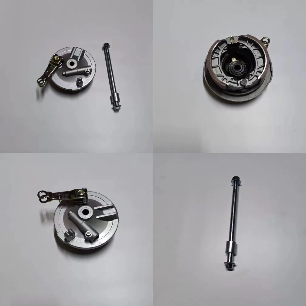 Motorcycle Accessories Brake Drum Matching Brake Pad Assembly Cg Front and Rear Brake Matching with Shaft Matching
