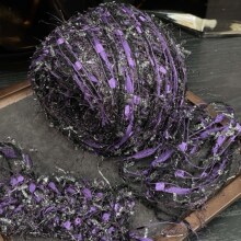 紫月星河手混线特色毛线团diy手工钩针编织棒针钩材料包帽子包包