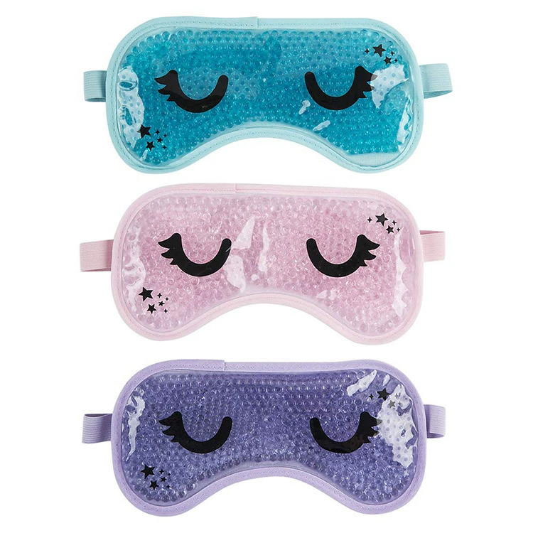 Cartoon gel, beads, sleep mask, cold compress PVC, material